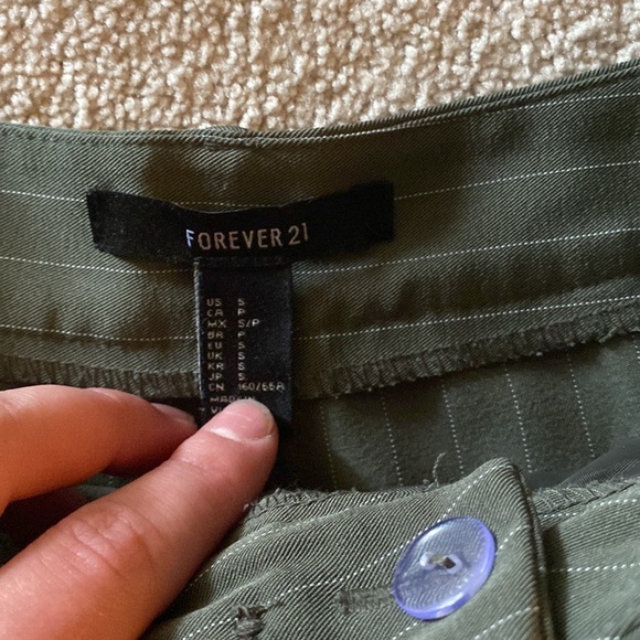 Straight Leg Striped Pants - Picture 2 of 2